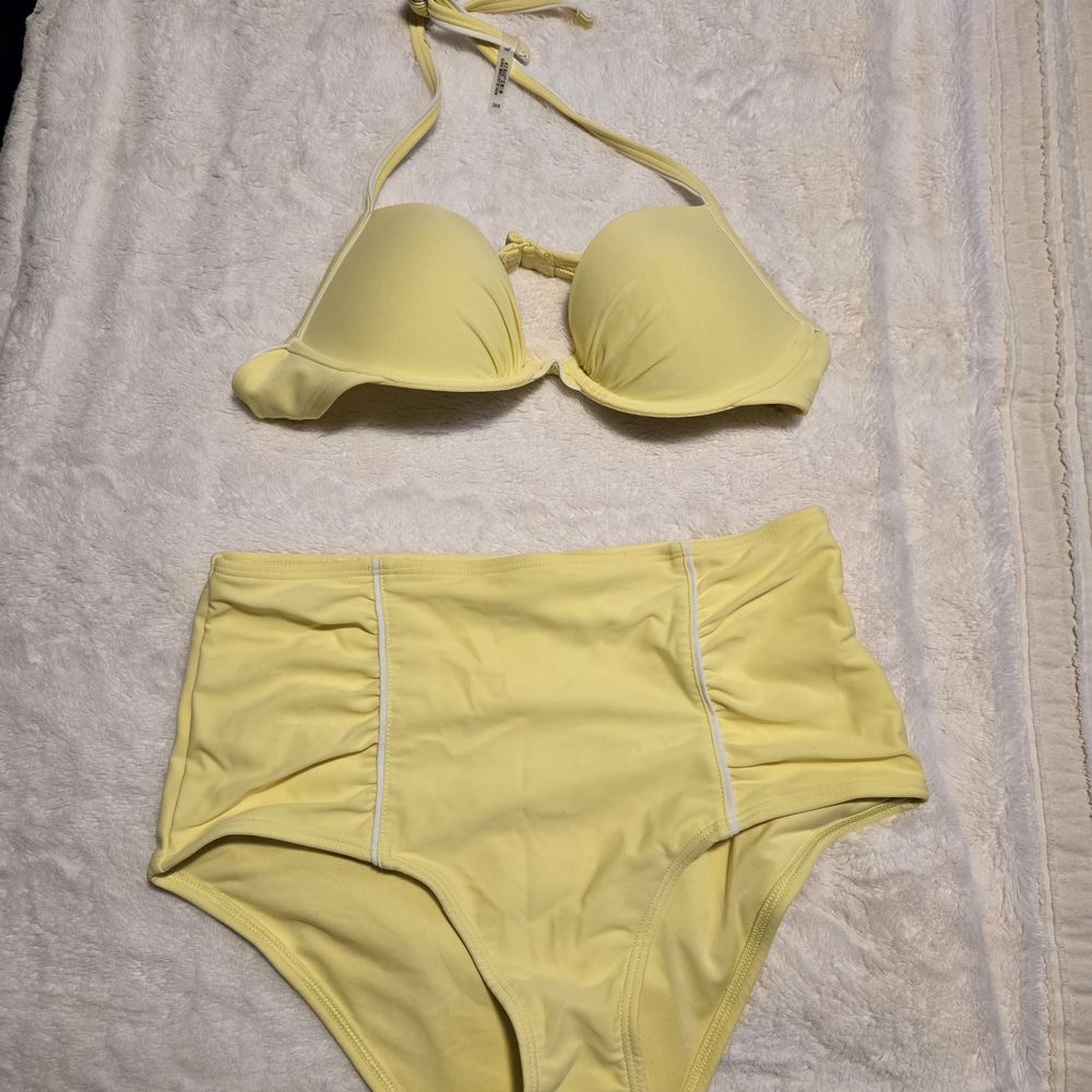 Aerie Yellow Bikini Set